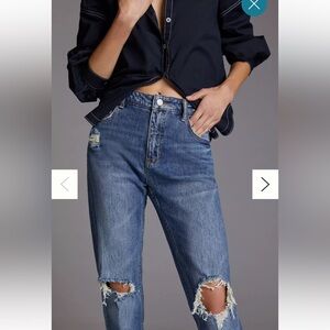 Anthropologie Pilcro The Heritage Boyfriend Jeans 32T